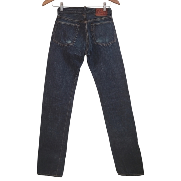 45Rpm Selvedge Straight Slim Denim Jeans Size 26 Japan NWOT Raw - Picture 2 of 9